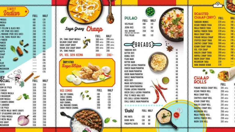 Kwality Dhaba Menu