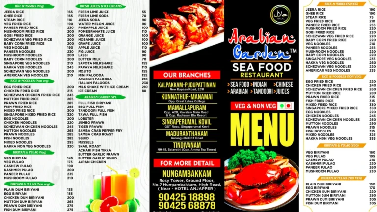 Arabian Garden Seafood Restaurant