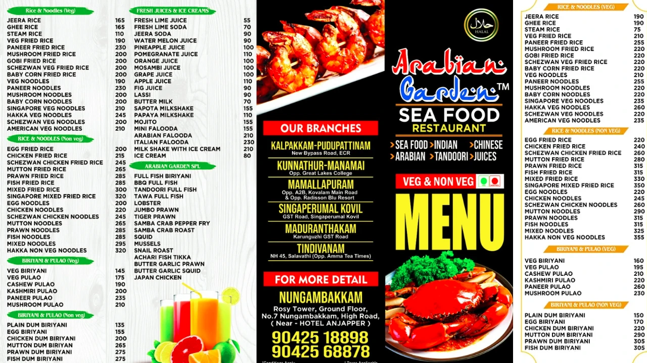 Arabian Garden Seafood Restaurant