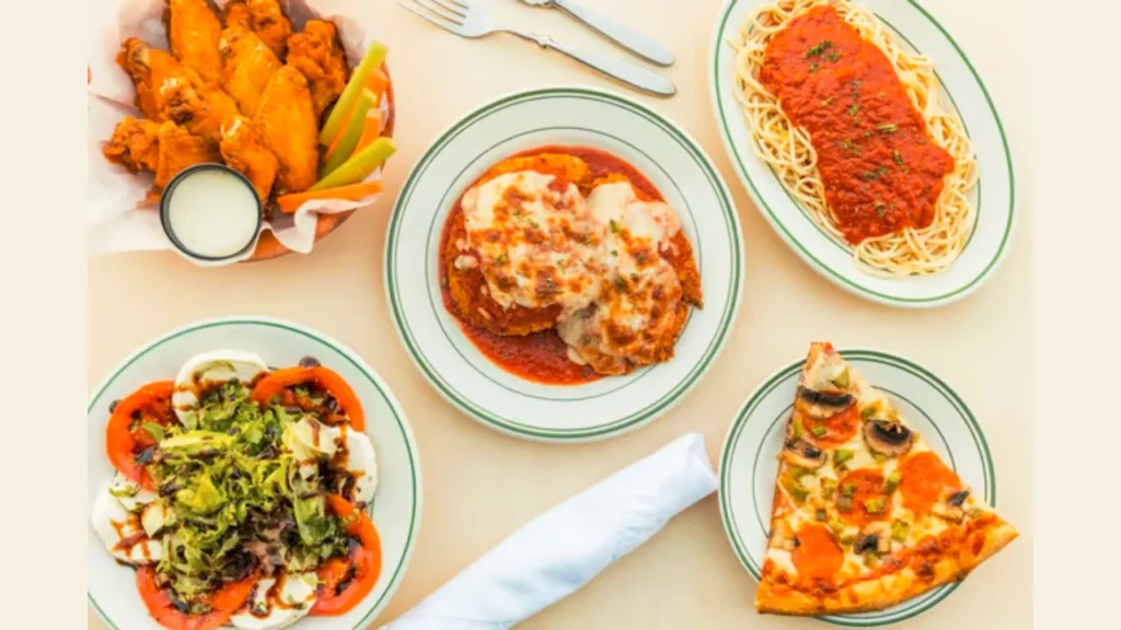 Full menu with prices Fountain Restaurant