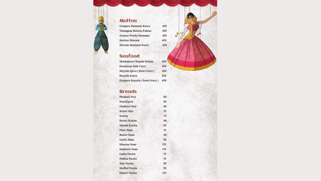 Customer Experience Krishnapatnam Restaurant