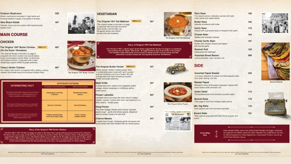 The Legacy of Butter Chicken Daryaganj Restaurant