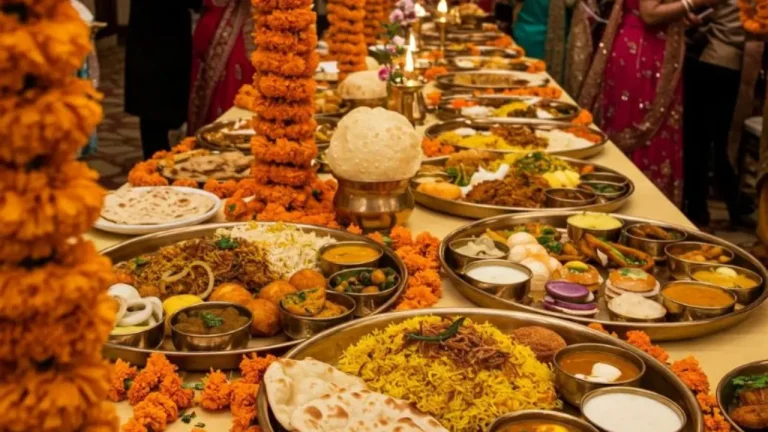 Indian Wedding Menu